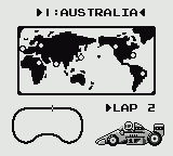 F-1 Race Screenshot 1 (Game Boy)