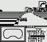 F-1 Race Screenshot 2 (Game Boy)