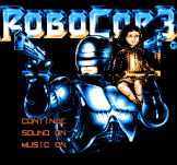 Robocop 3 Loading Screen For The Nintendo