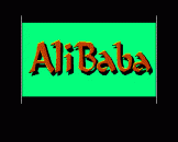 Ali Baba And The Forty Thieves Loading Screen For The PC-88