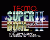 Tecmo Super Bowl II: Special Edition Screenshot 0 (SNES/Super Famicom)