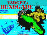Target: Renegade 2015 Loading Screen For The Spectrum 128K