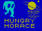 Hungry Horace Loading Screen For The Spectrum 16K/48K/Plus/128K