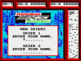 Professional Ski Simulator Screenshot 1 (Spectrum 48K/128K)