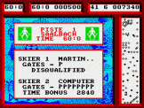 Professional Ski Simulator Screenshot 6 (Spectrum 48K/128K)