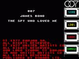 The Spy Who Loved Me Screenshot 0 (Spectrum 48K/128K/+2/+3)