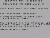 Scapeghost Screenshot 0 (Spectrum 48K/128K)