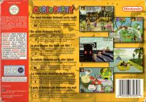 Mario Party Back Cover