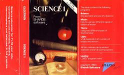 Science 1 Front Cover