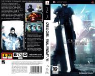 Crisis Core: Final Fantasy VII Front Cover